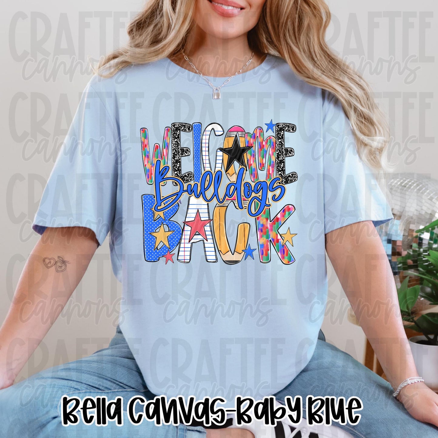 Welcome Back Bulldogs Comfort Colors or Bella Canvas  Perfect for Back to School, Teacher Appreciation  Everyday Classroom Style