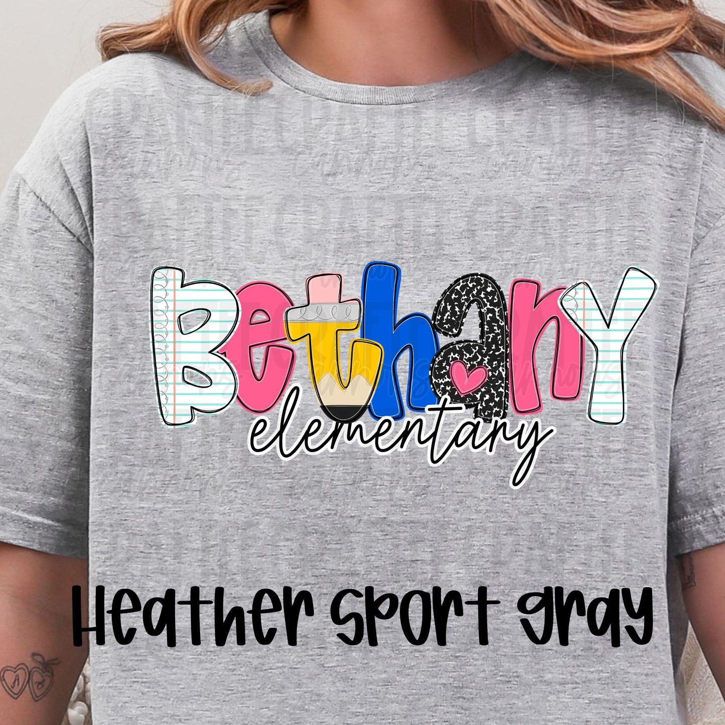 Custom School Shirt – Personalized Elementary, Middle, or High School Tee | Cute Back to School Teacher & Student Spirit Shirt