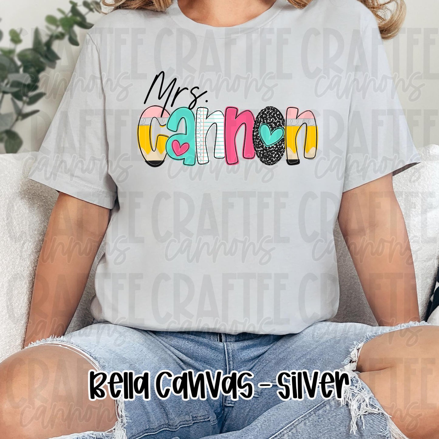 Custom Teacher Comfort Colors or Bella Canvas  Perfect for Back to School, Teacher Appreciation  Everyday Classroom Style