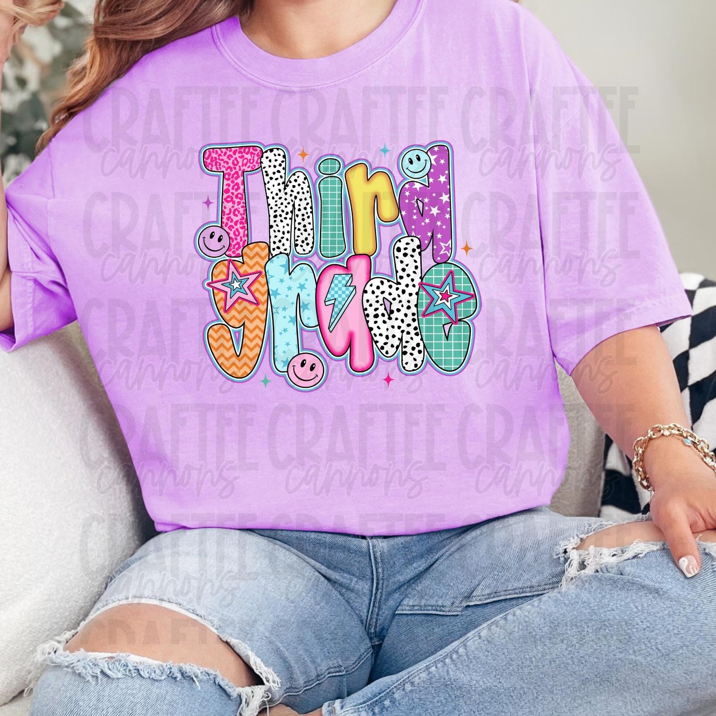 Grade level ShirtsComfort Colors or Bella Canvas  Perfect for Back to School, Teacher Appreciation  Everyday Classroom Style